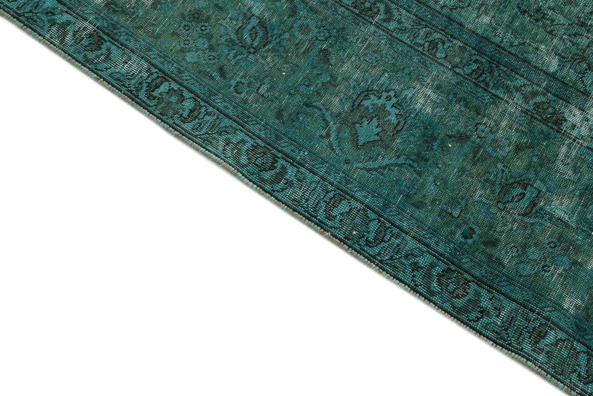 9' 5 x 12' 9 Hand Knotted Ultra Vintage Persian Wool Rug