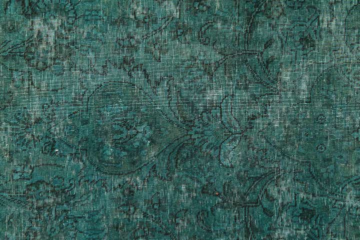 9' 5 x 12' 9 Hand Knotted Ultra Vintage Persian Wool Rug