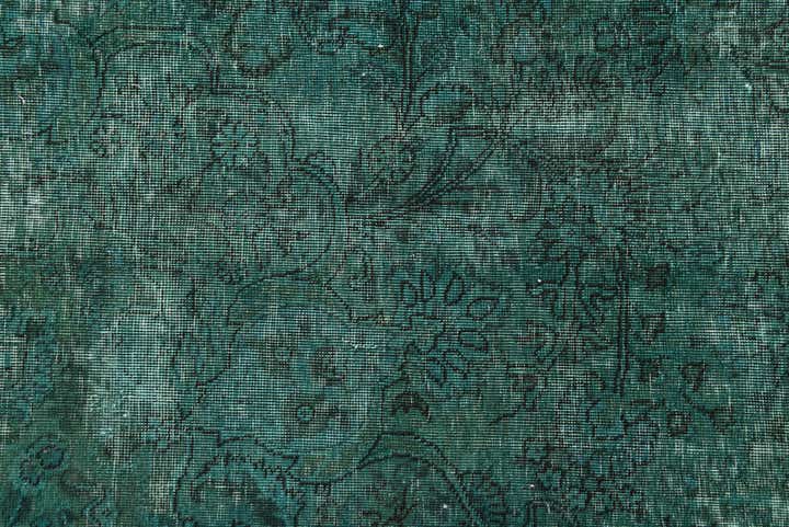 9' 5 x 12' 9 Hand Knotted Ultra Vintage Persian Wool Rug