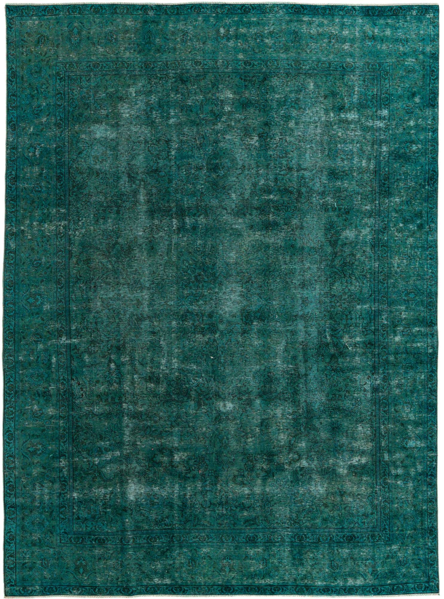 9' 5 x 12' 9 Hand Knotted Ultra Vintage Persian Wool Rug