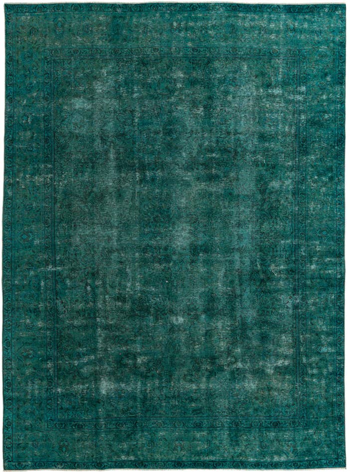 Detail image of 9' 5 x 12' 9 Hand Knotted Ultra Vintage Persian Wool Rug