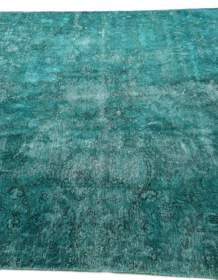 Detail image of 5' 10 x 9' 1 Hand Knotted Ultra Vintage Persian Wool Rug