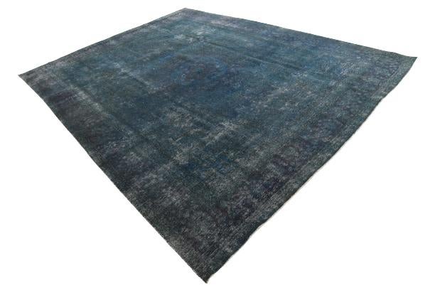 9' 7 x 12' 6 Hand Knotted Ultra Vintage Persian Wool Rug