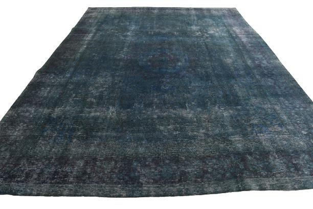 9' 7 x 12' 6 Hand Knotted Ultra Vintage Persian Wool Rug