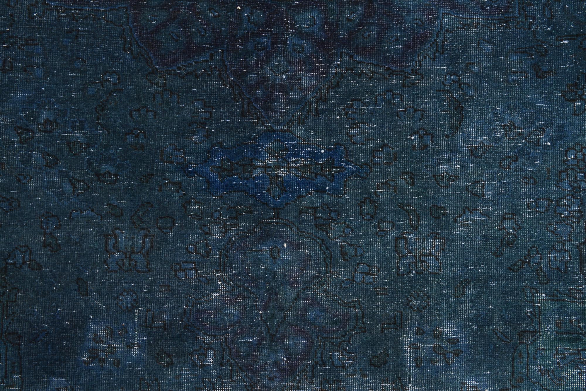 9' 7 x 12' 6 Hand Knotted Ultra Vintage Persian Wool Rug