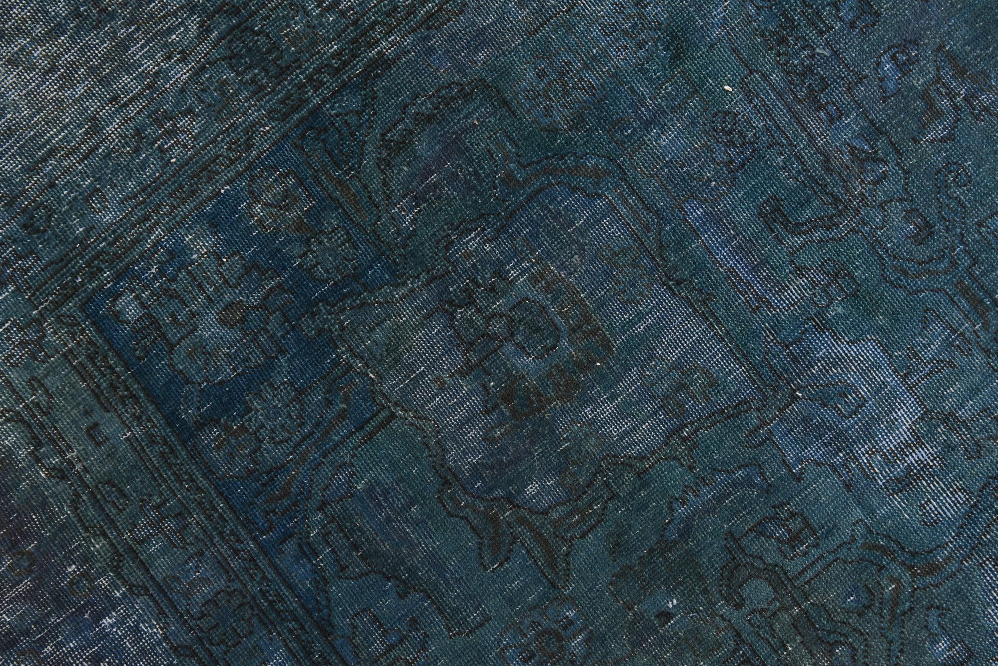 9' 7 x 12' 6 Hand Knotted Ultra Vintage Persian Wool Rug