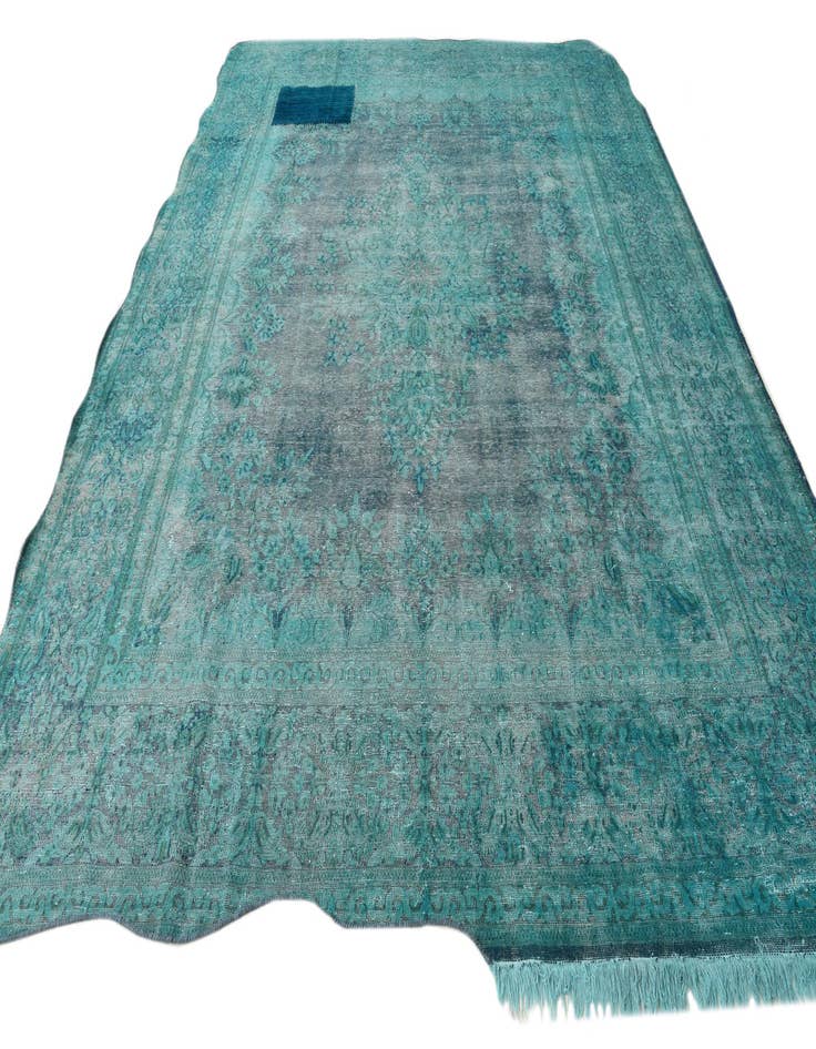 Detail image of 9' 8 x 12' 8  Hand Knotted Ultra Vintage Persian Wool Rug