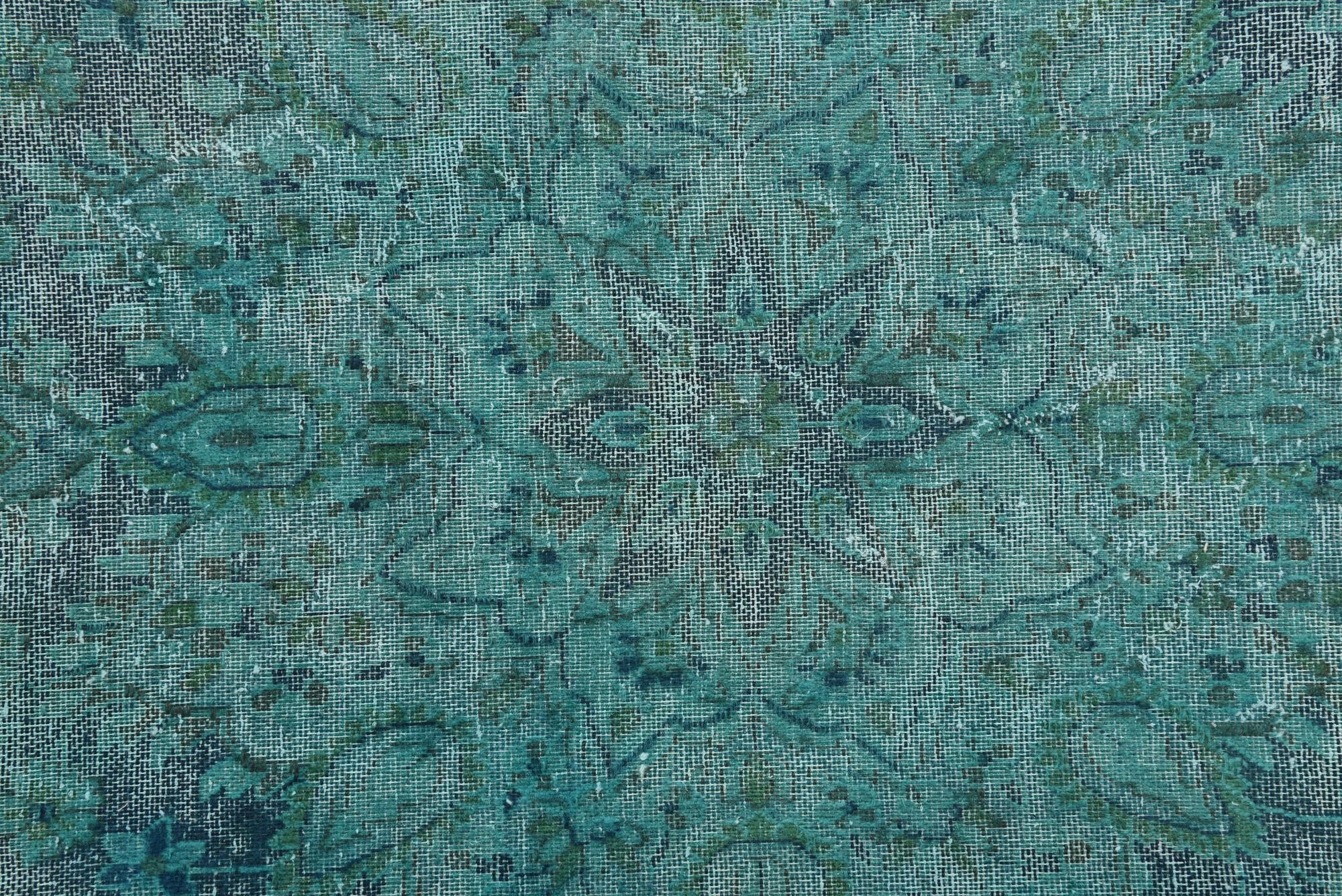 295cm x 385cm Hand Knotted Ultra Vintage Persian Wool Rug