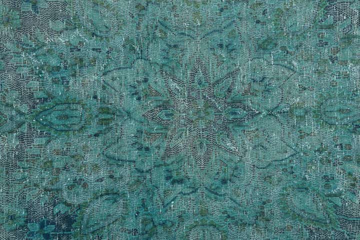 9' 8 x 12' 8 Hand Knotted Ultra Vintage Persian Wool Rug