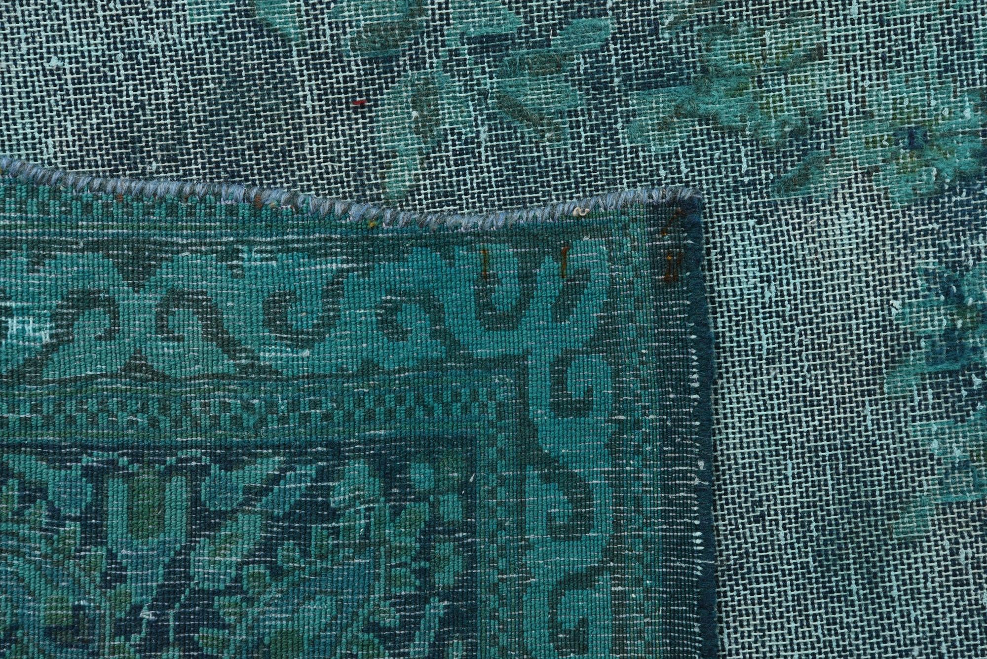 295cm x 385cm Hand Knotted Ultra Vintage Persian Wool Rug