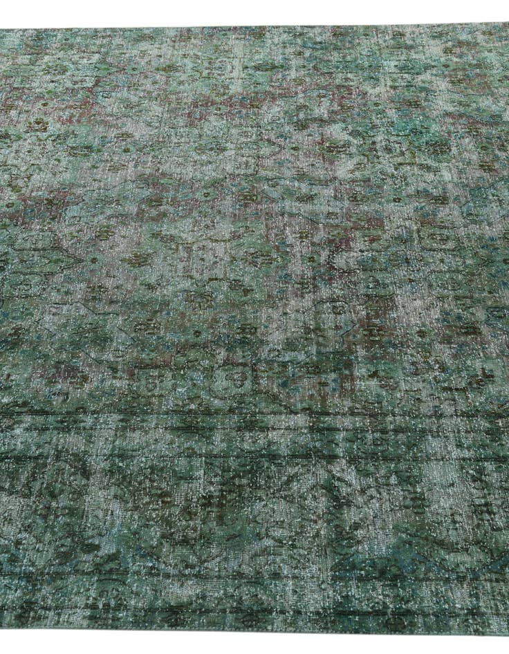 Detail image of 6' 8 x 12' 1  Hand Knotted Ultra Vintage Persian Wool Rug