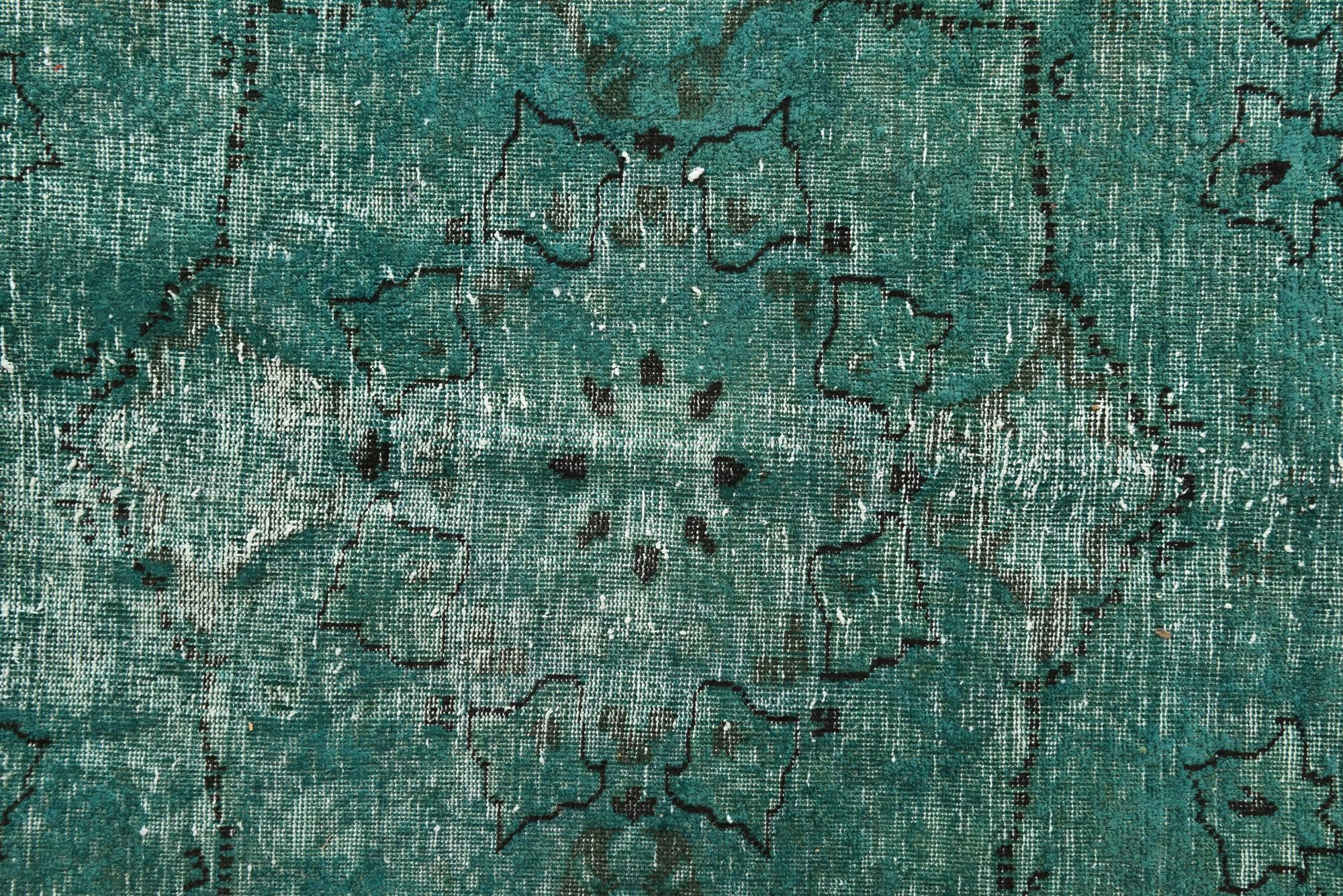 9' 1 x 11' 7 Hand Knotted Ultra Vintage Persian Wool Rug