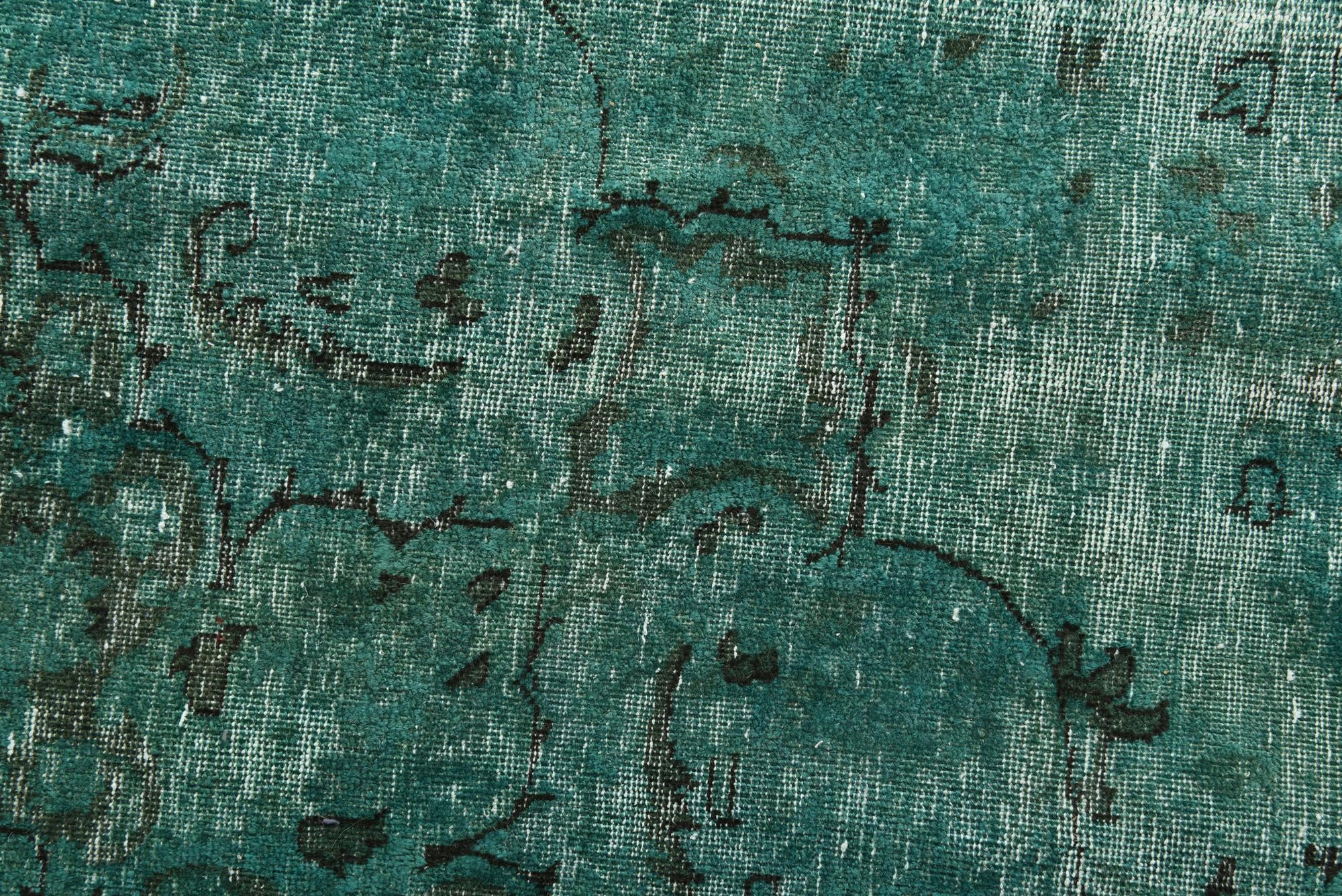9' 1 x 11' 7 Hand Knotted Ultra Vintage Persian Wool Rug