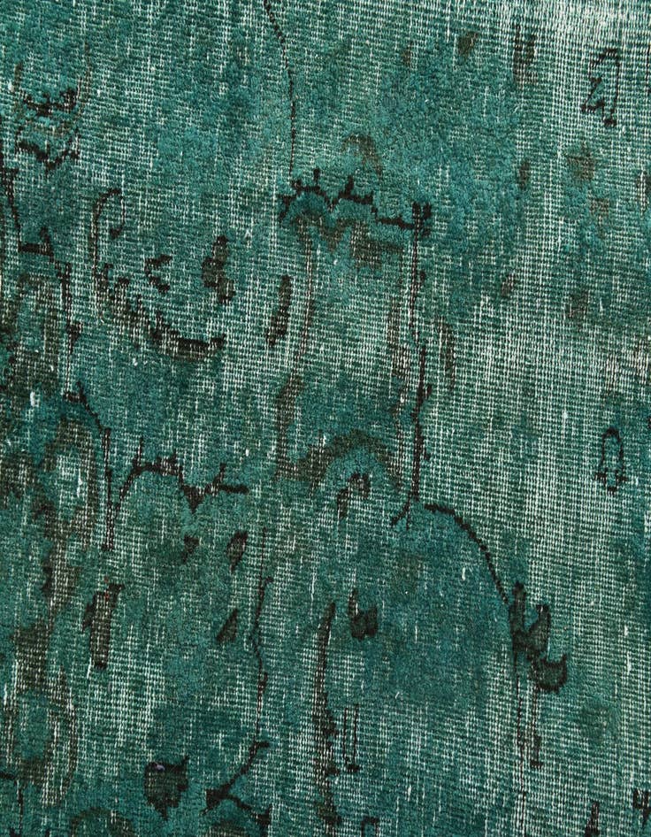 Detail image of 9' 1 x 11' 7  Hand Knotted Ultra Vintage Persian Wool Rug