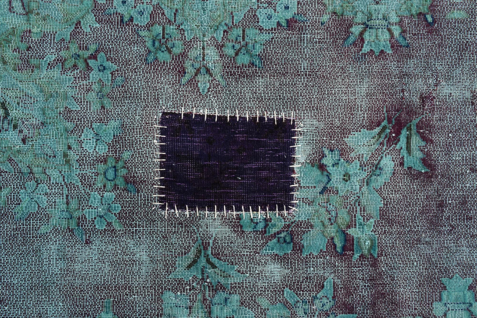 9' 9 x 12' 5 Hand Knotted Ultra Vintage Persian Wool Rug