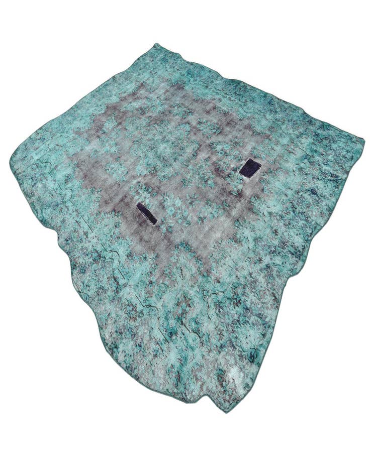 Detail image of 9' 9 x 12' 5  Hand Knotted Ultra Vintage Persian Wool Rug