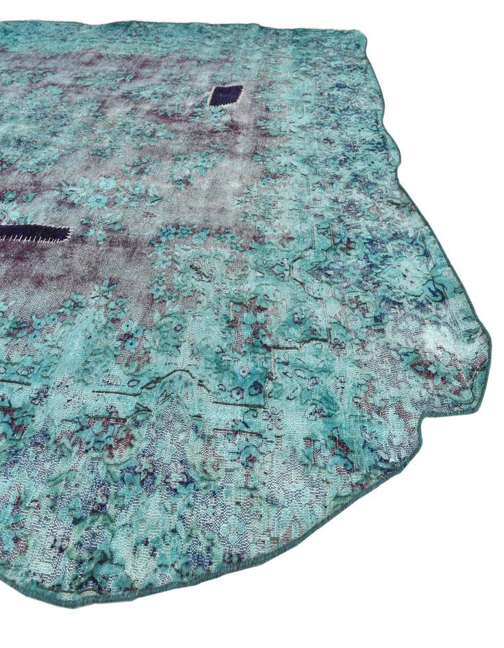 Detail image of 9' 9 x 12' 5  Hand Knotted Ultra Vintage Persian Wool Rug