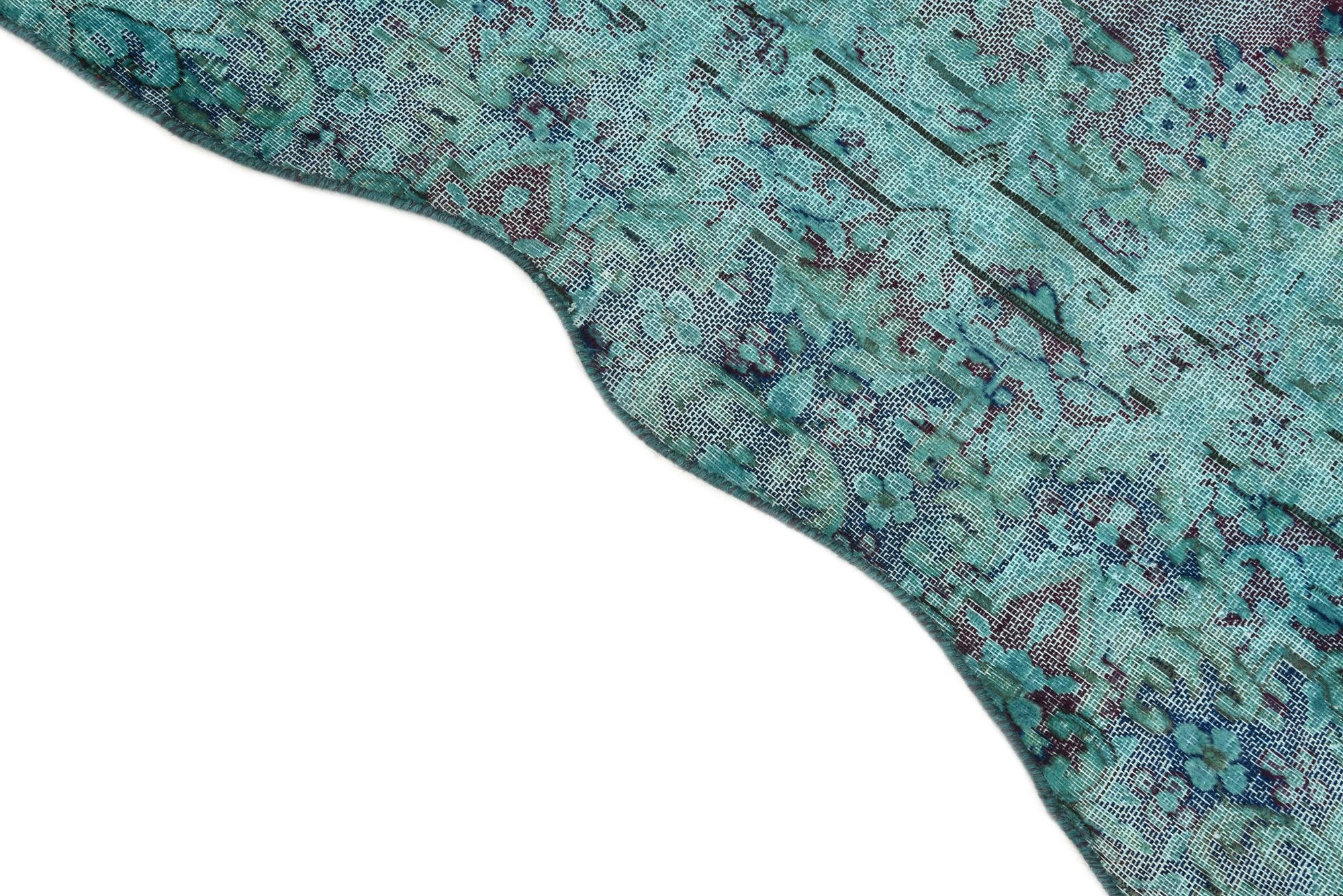 9' 9 x 12' 5 Hand Knotted Ultra Vintage Persian Wool Rug