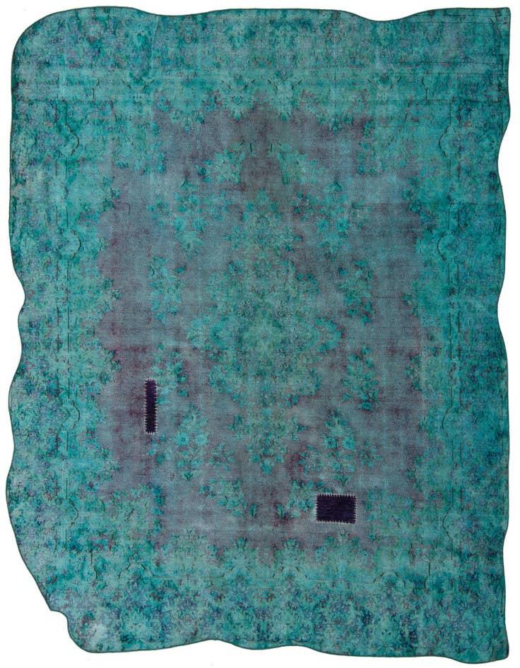 Detail image of 9' 9 x 12' 5 Hand Knotted Ultra Vintage Persian Wool Rug
