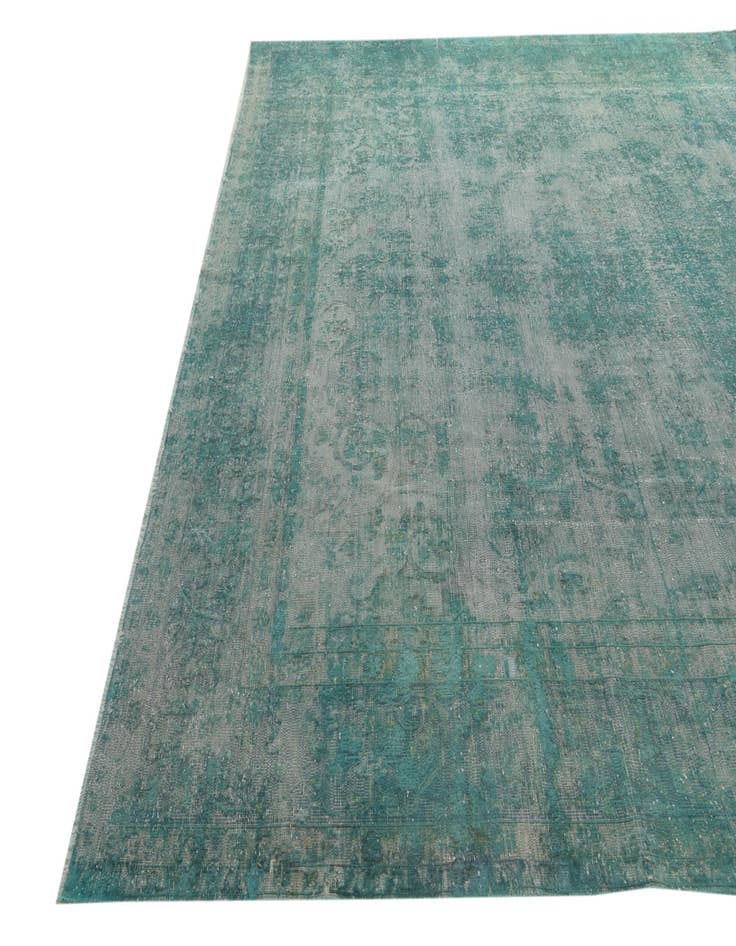 Detail image of 9' 1 x 12' 3  Hand Knotted Ultra Vintage Persian Wool Rug