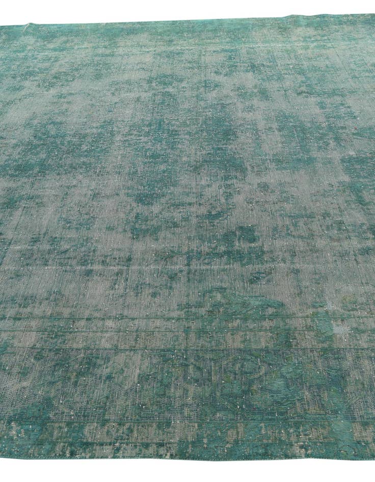 Detail image of 9' 1 x 12' 3  Hand Knotted Ultra Vintage Persian Wool Rug