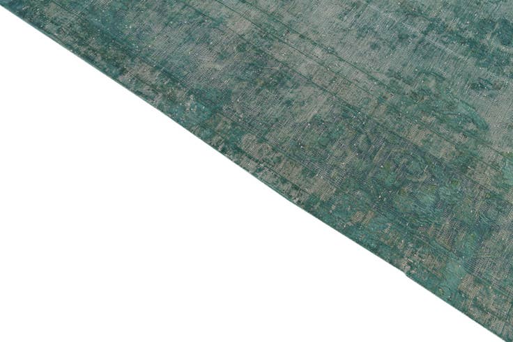 Detail image of 9' 1 x 12' 3 Hand Knotted Ultra Vintage Persian Wool Rug