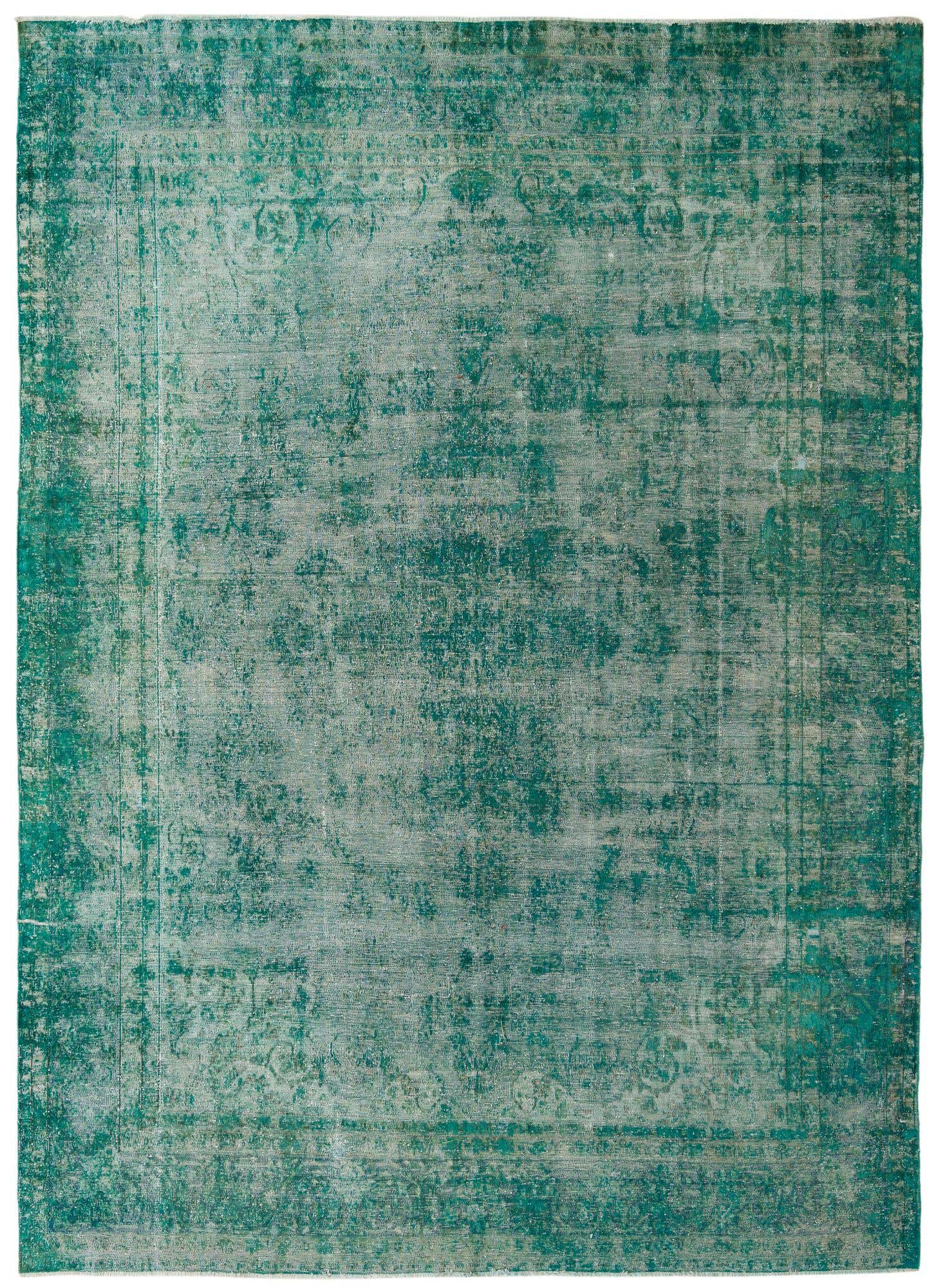 9' 1 x 12' 3 Hand Knotted Ultra Vintage Persian Wool Rug