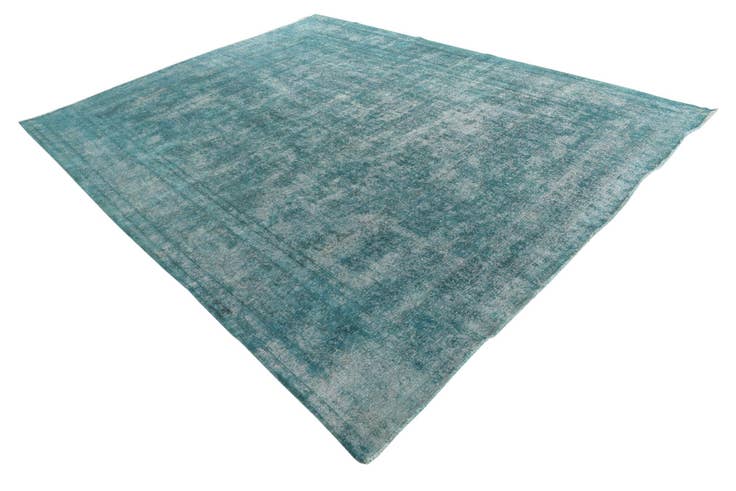 Detail image of 9' 9 x 12' 5 Hand Knotted Ultra Vintage Persian Wool Rug
