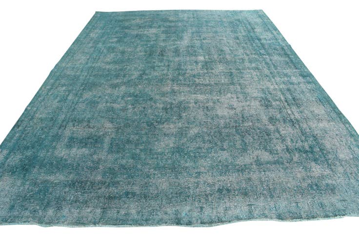 Detail image of 9' 9 x 12' 5 Hand Knotted Ultra Vintage Persian Wool Rug