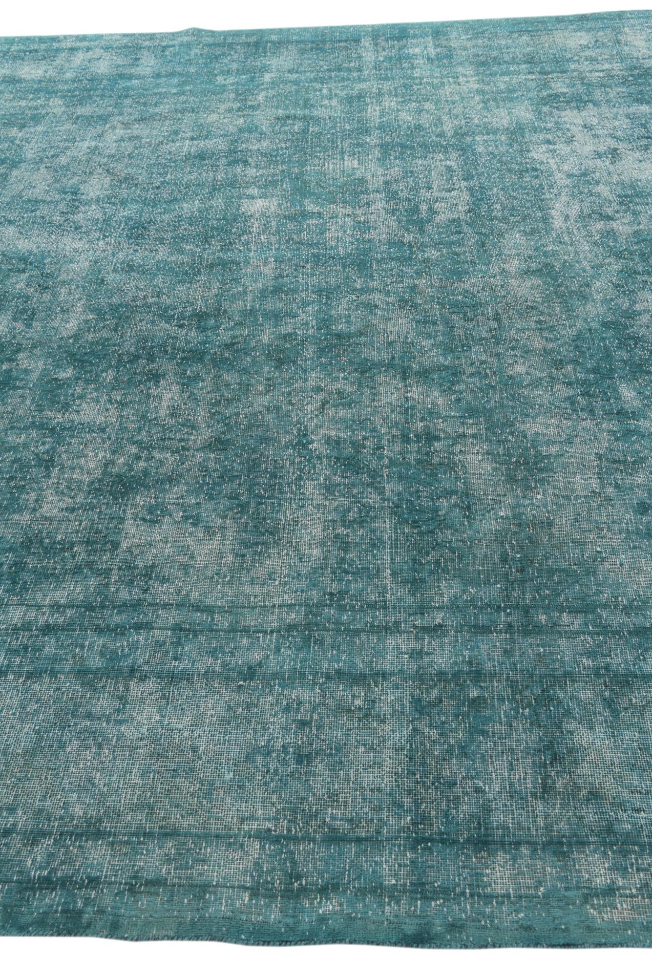 9' 9 x 12' 5 Hand Knotted Ultra Vintage Persian Wool Rug