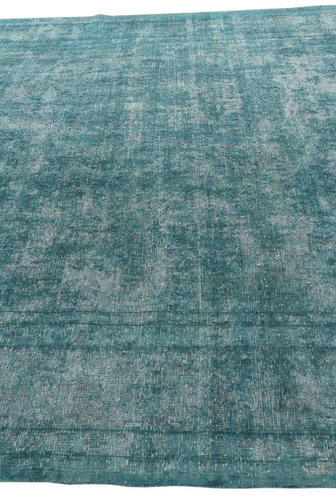 9' 9 x 12' 5 Hand Knotted Ultra Vintage Persian Wool Rug
