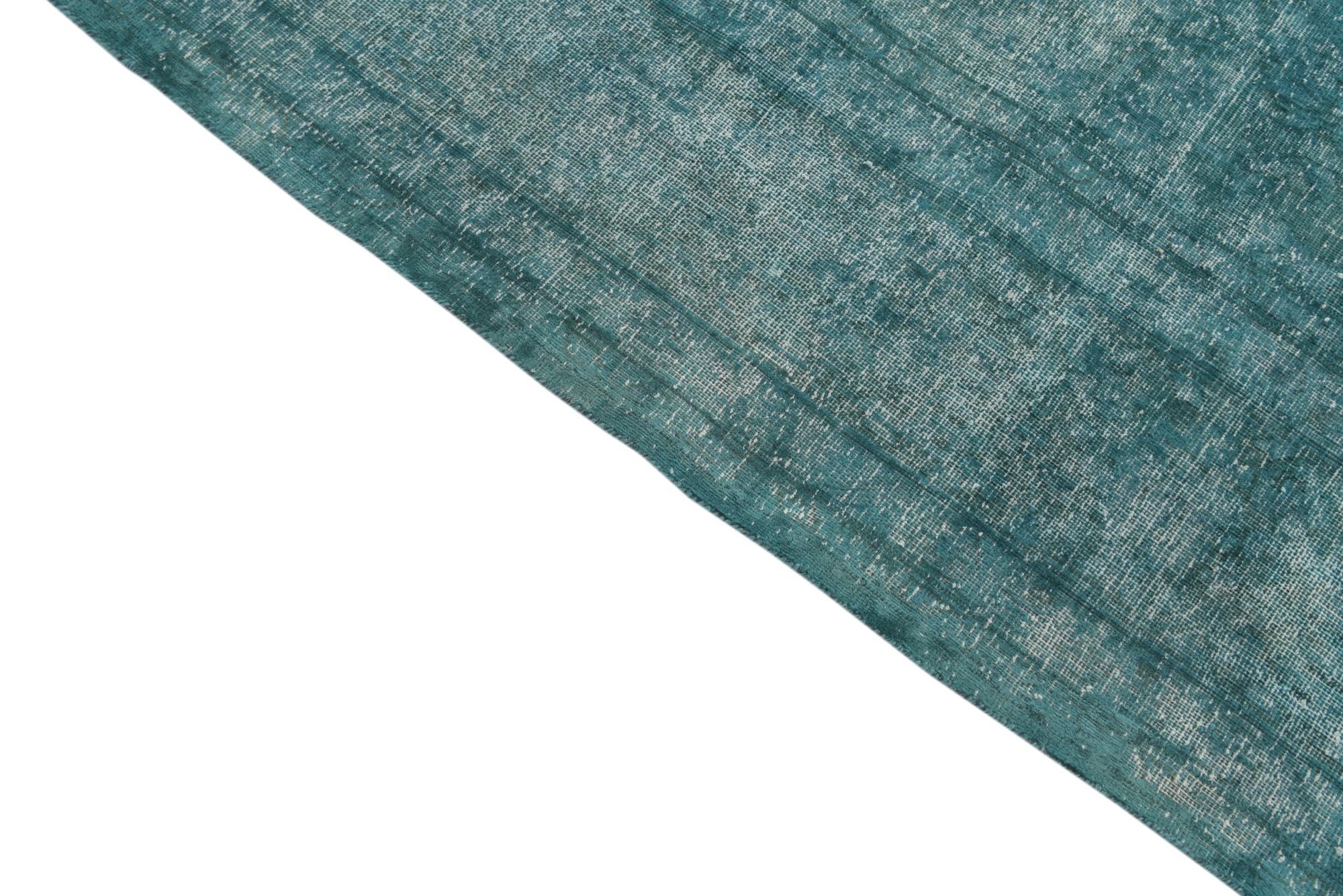 9' 9 x 12' 5 Hand Knotted Ultra Vintage Persian Wool Rug