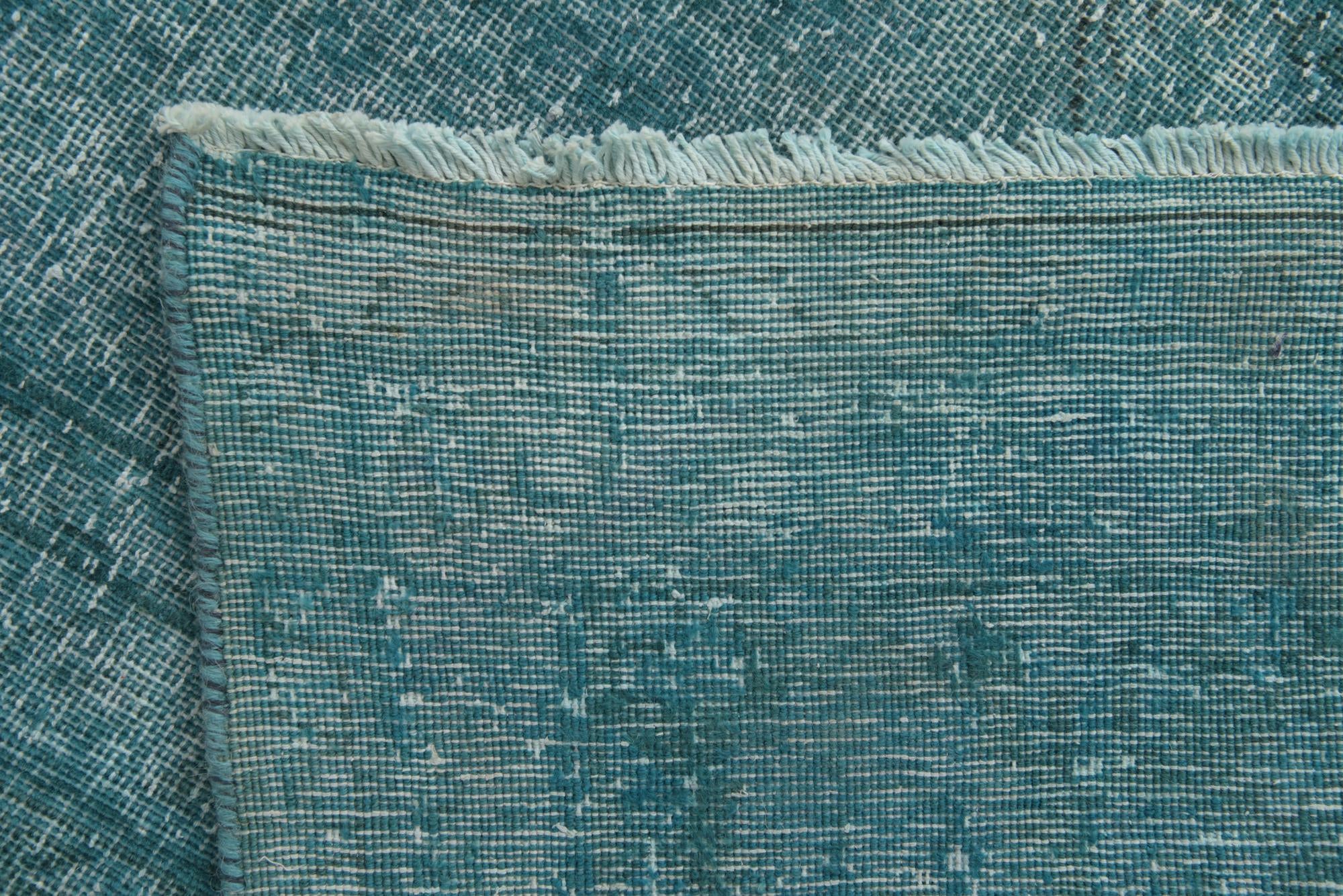 9' 9 x 12' 5 Hand Knotted Ultra Vintage Persian Wool Rug