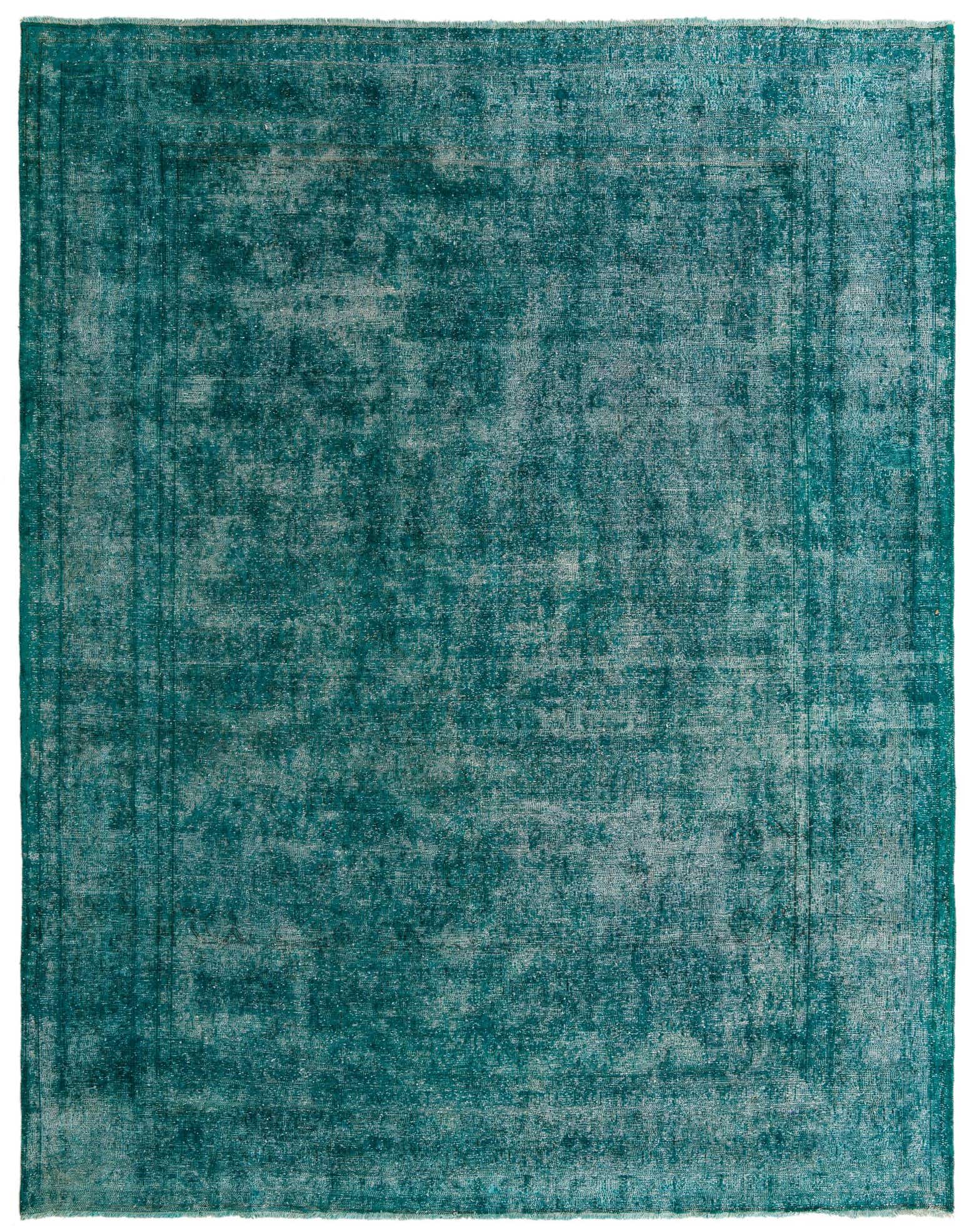 9' 9 x 12' 5 Hand Knotted Ultra Vintage Persian Wool Rug
