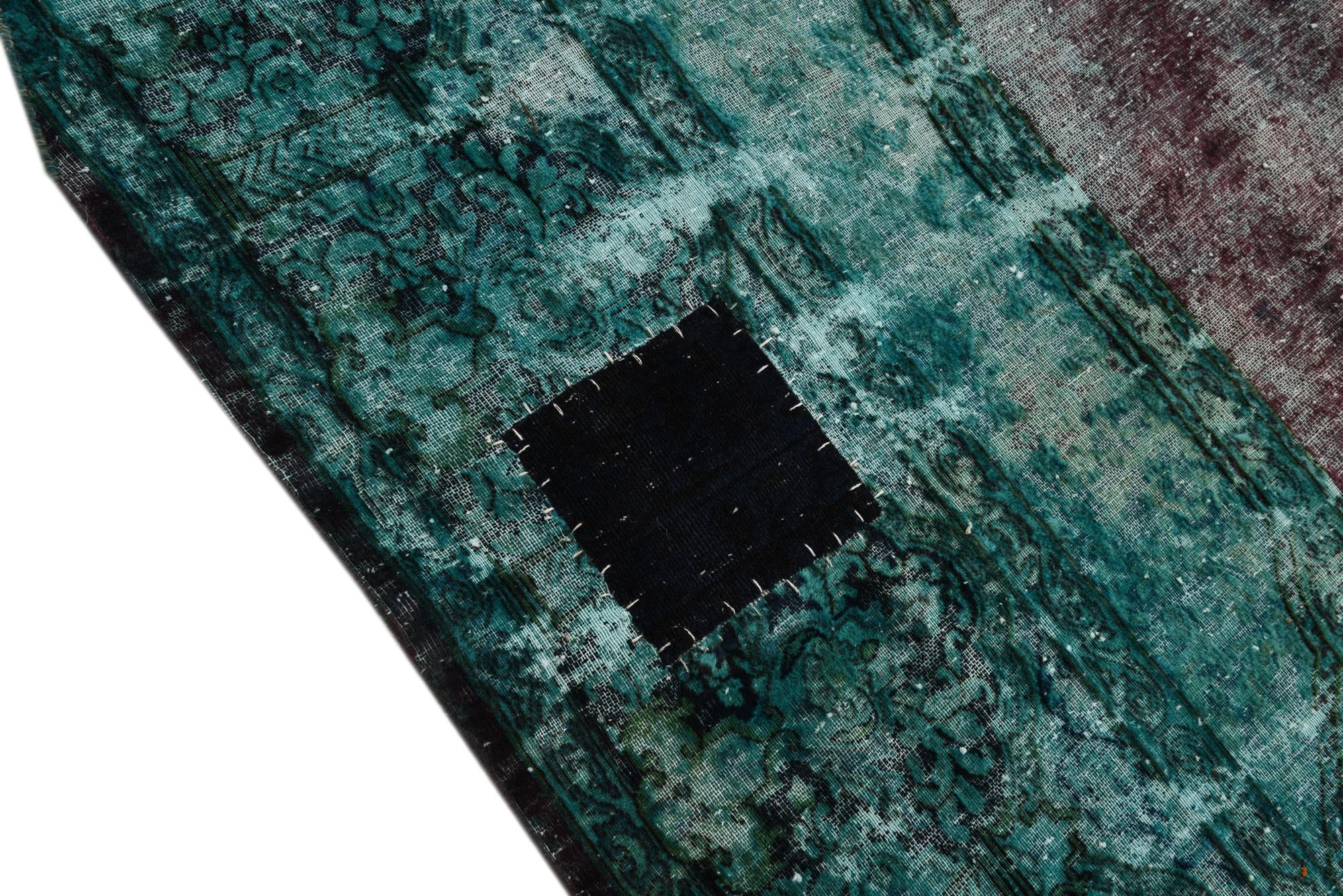 8' 9 x 12' 2 Hand Knotted Ultra Vintage Persian Wool Rug
