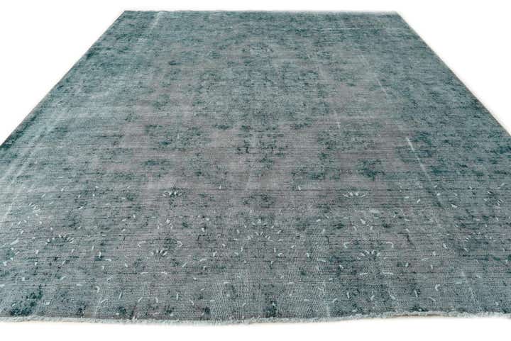 9' 11 x 13' 2 Hand Knotted Ultra Vintage Persian Wool Rug