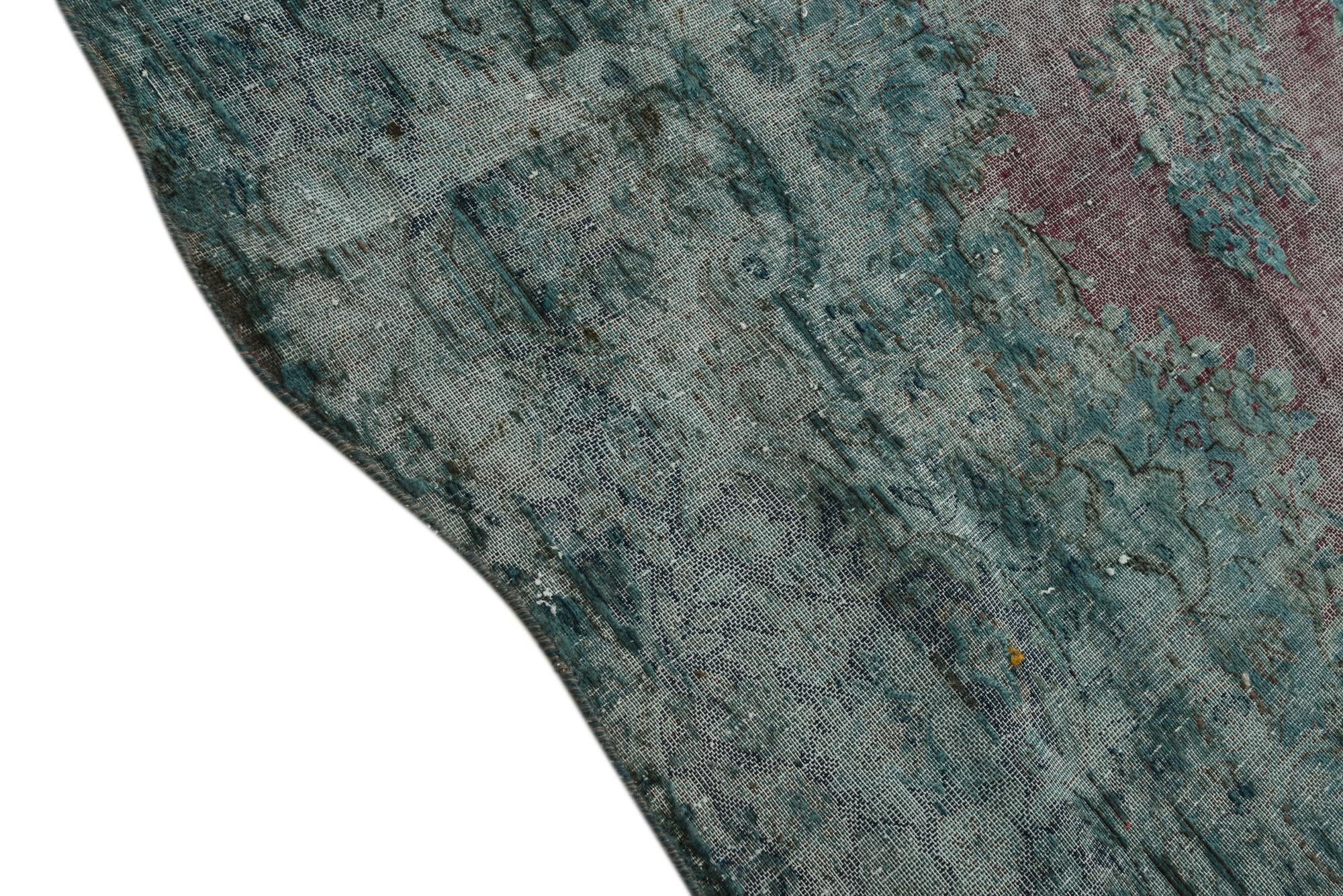 9' 8 x 12' 8 Hand Knotted Ultra Vintage Persian Wool Rug