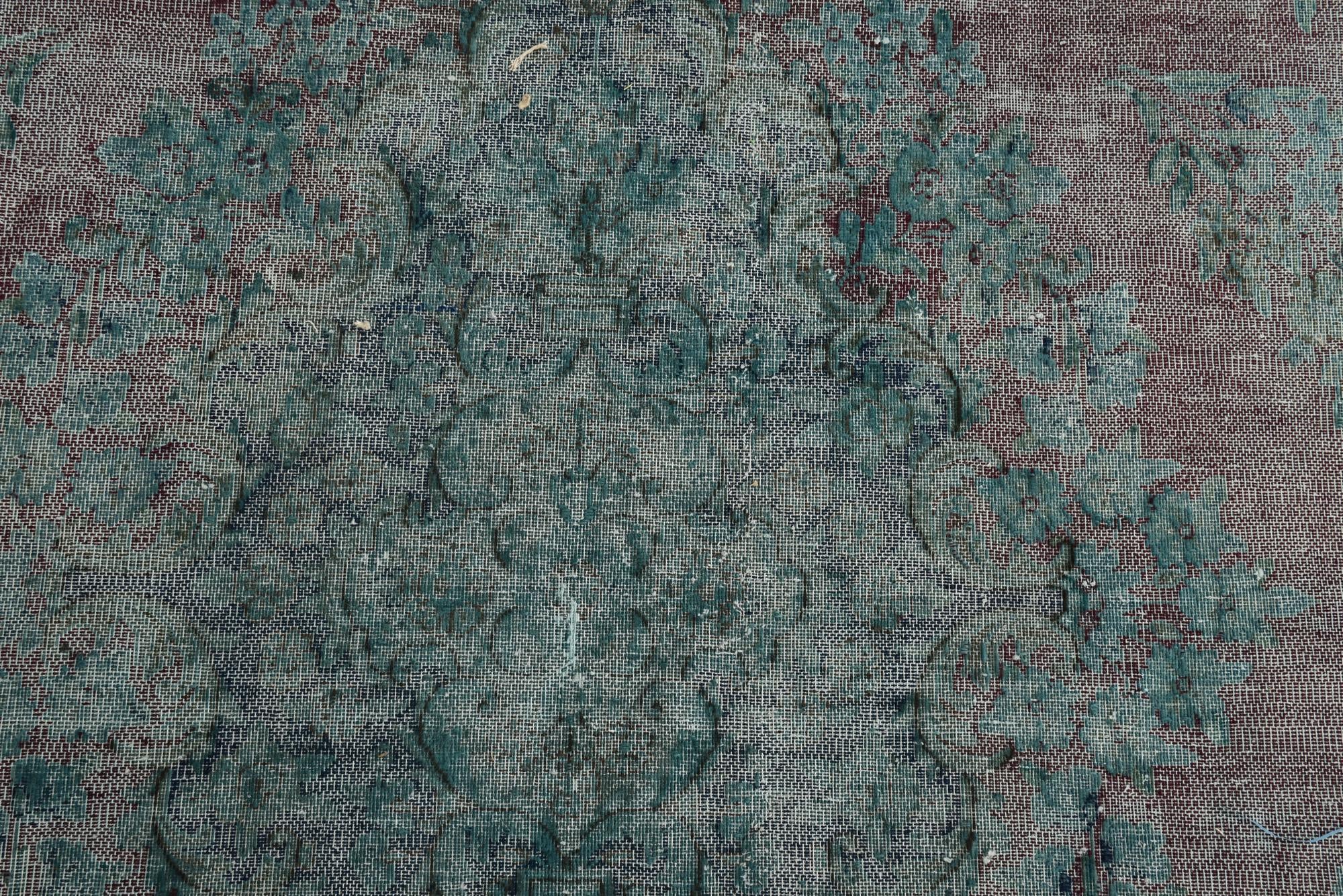 9' 8 x 12' 8 Hand Knotted Ultra Vintage Persian Wool Rug