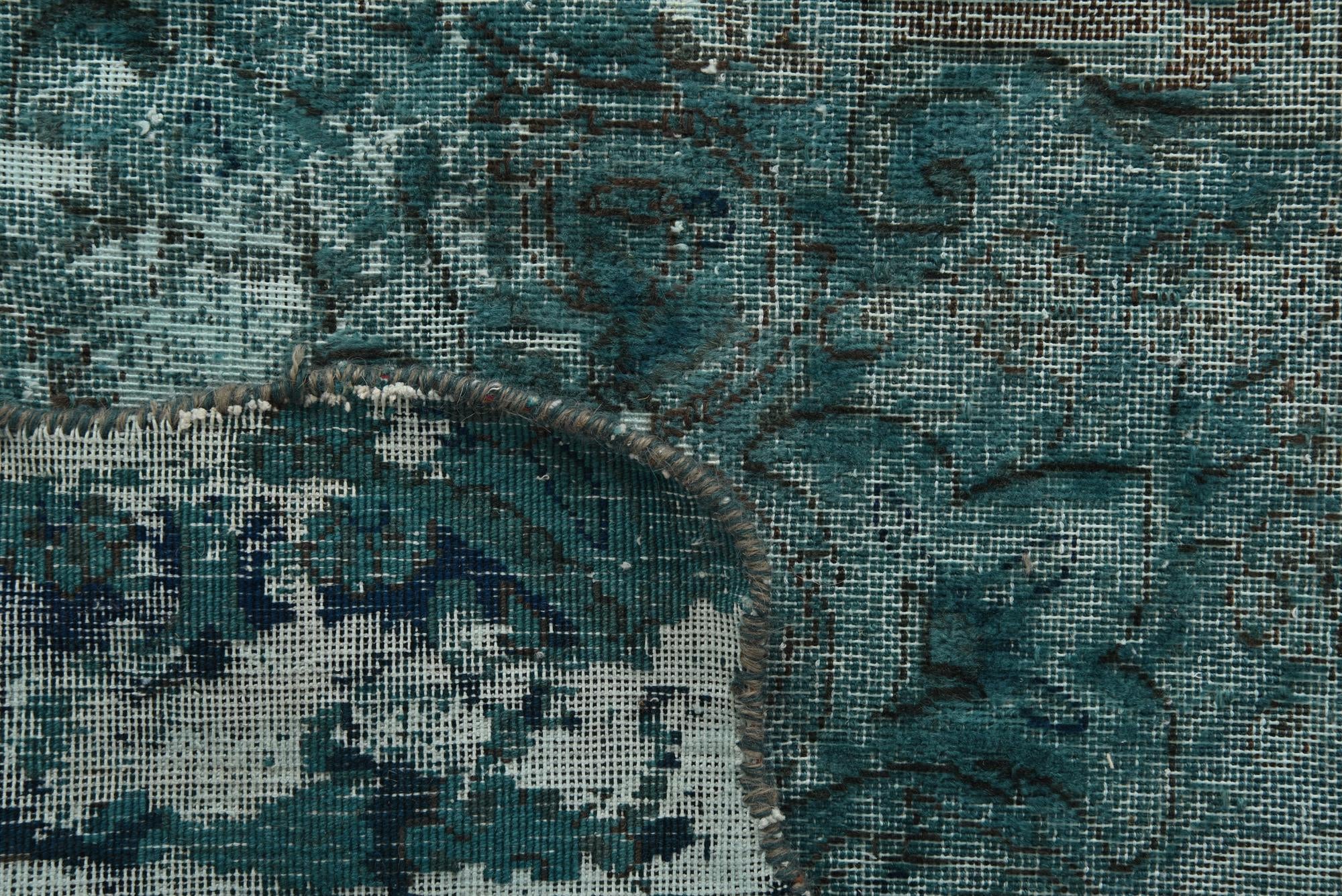9' 8 x 12' 8 Hand Knotted Ultra Vintage Persian Wool Rug
