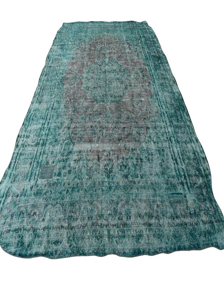 Detail image of 9' 10 x 14' 8  Hand Knotted Ultra Vintage Persian Wool Rug