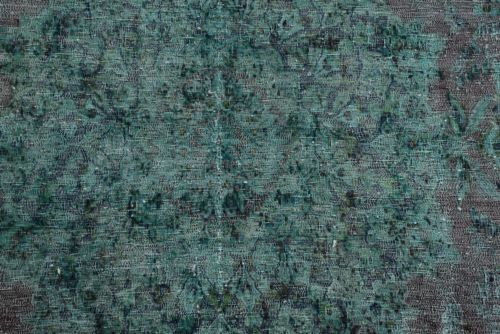 9' 10 x 14' 8 Hand Knotted Ultra Vintage Persian Wool Rug