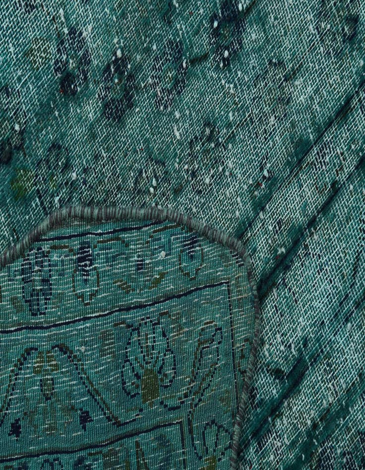 Detail image of 9' 10 x 14' 8  Hand Knotted Ultra Vintage Persian Wool Rug