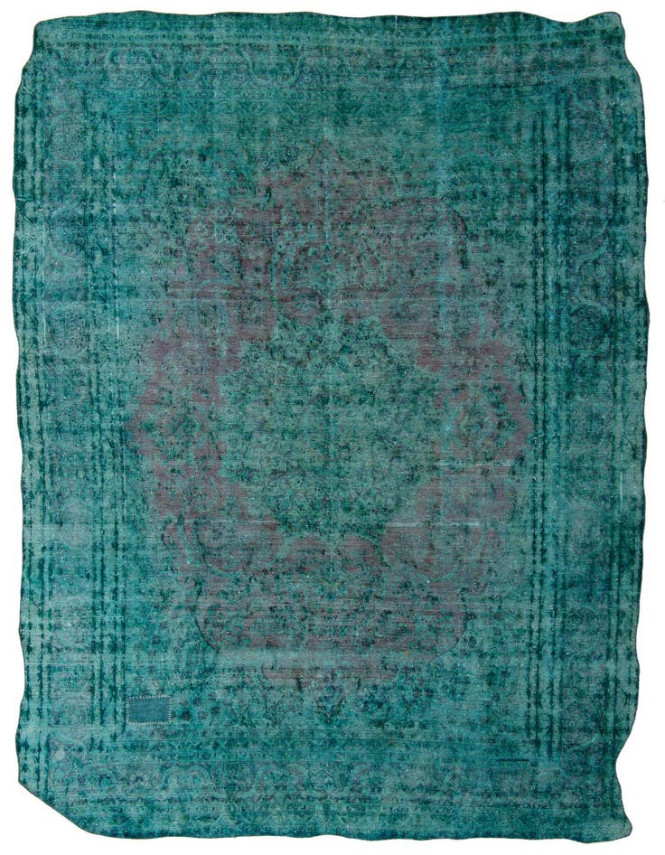 Detail image of 9' 10 x 14' 8 Hand Knotted Ultra Vintage Persian Wool Rug