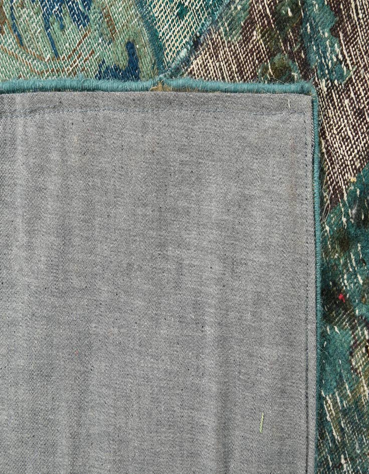 Detail image of 6' 3 x 9' 4 Hand Knotted Ultra Vintage Persian Wool Rug