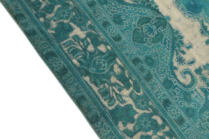 9' 3 x 12' 4 Hand Knotted Ultra Vintage Persian Wool Rug