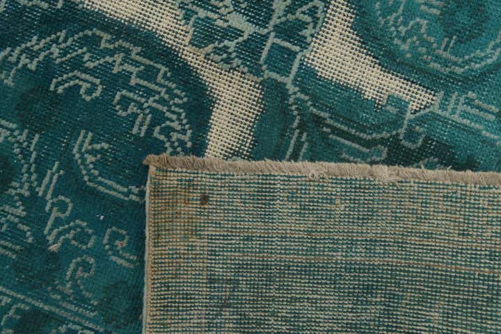 9' 3 x 12' 4 Hand Knotted Ultra Vintage Persian Wool Rug
