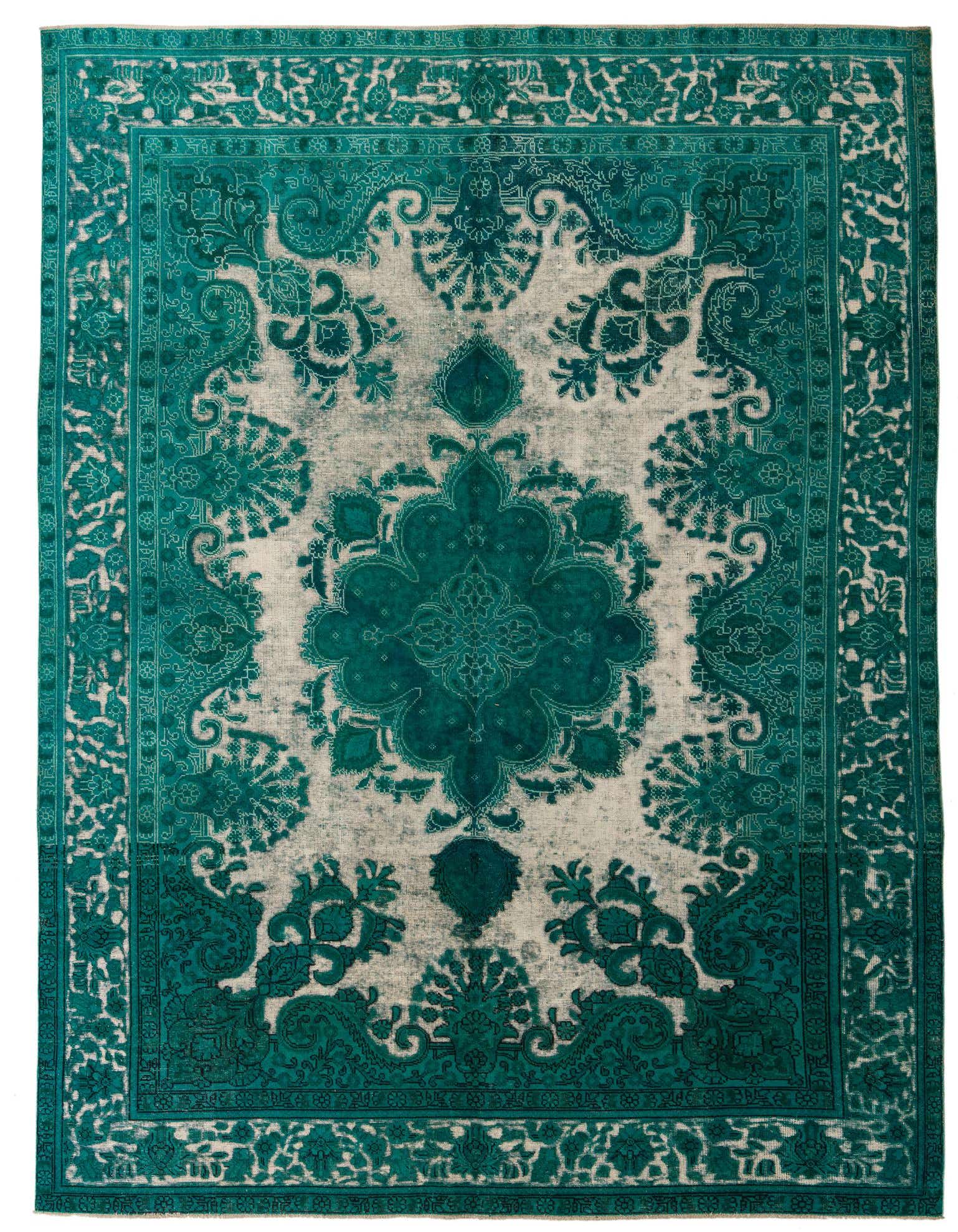 Primary image 9' 3 x 12' 4  Hand Knotted Ultra Vintage Persian Wool Rug