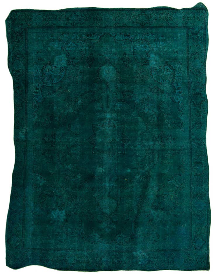 Detail image of 8' 7 x 12' 4 Hand Knotted Ultra Vintage Persian Wool Rug