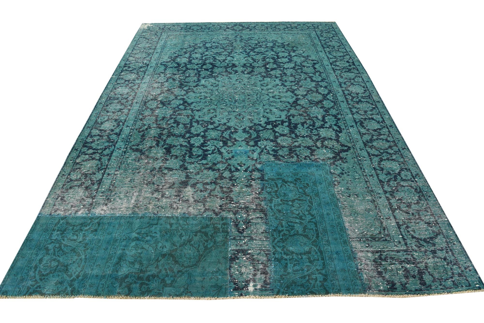 7' 5 x 10' 6 Hand Knotted Ultra Vintage Persian Wool Rug