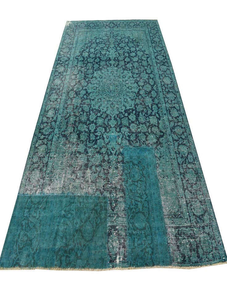 Detail image of 7' 5 x 10' 6  Hand Knotted Ultra Vintage Persian Wool Rug